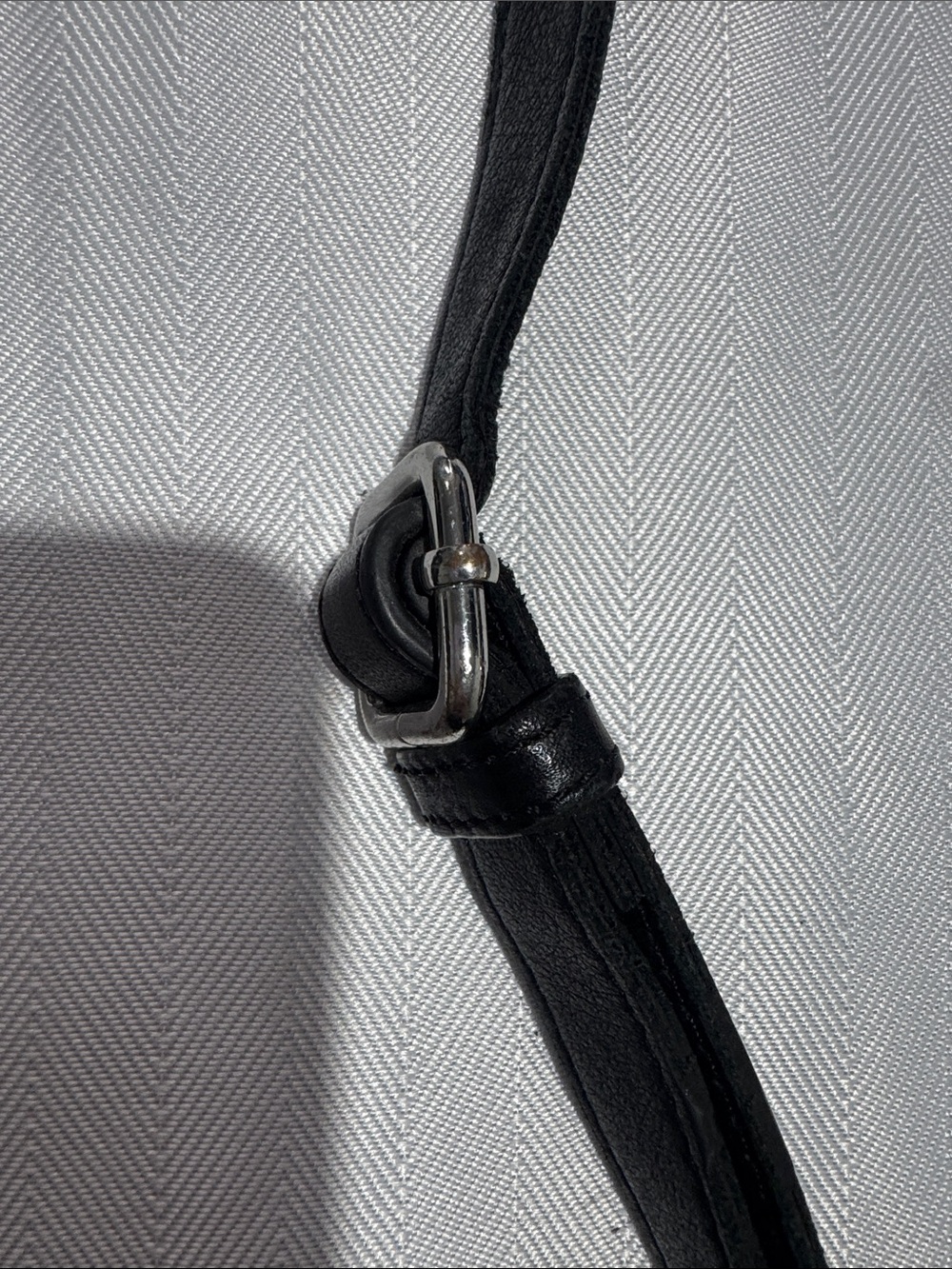 margot Black Leather Crossbody Bag - Picture 5 of 5